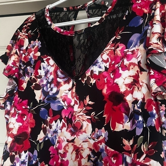 💕FLORAL A-Symmetrical Dress - Picture 5 of 6